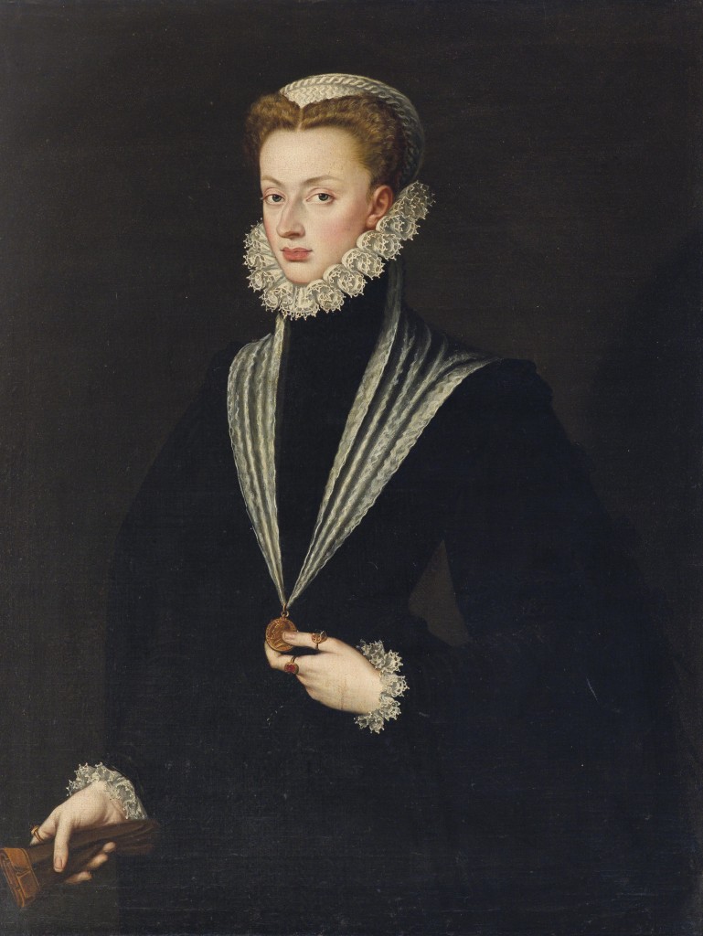 Sofonisba Anguissola (ca. 1535 - 1625), Portrait of Archduchess Johanna of Austria, realized price € 283.300, Аукционный дом Доротеум