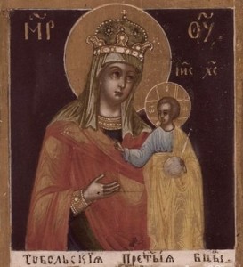 Старинная Казанская икона Богородицы